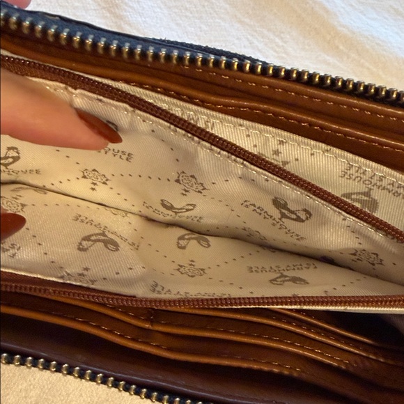 Farmhouse Is My House Canvas Wallet with Zipper - Picture 6 of 8